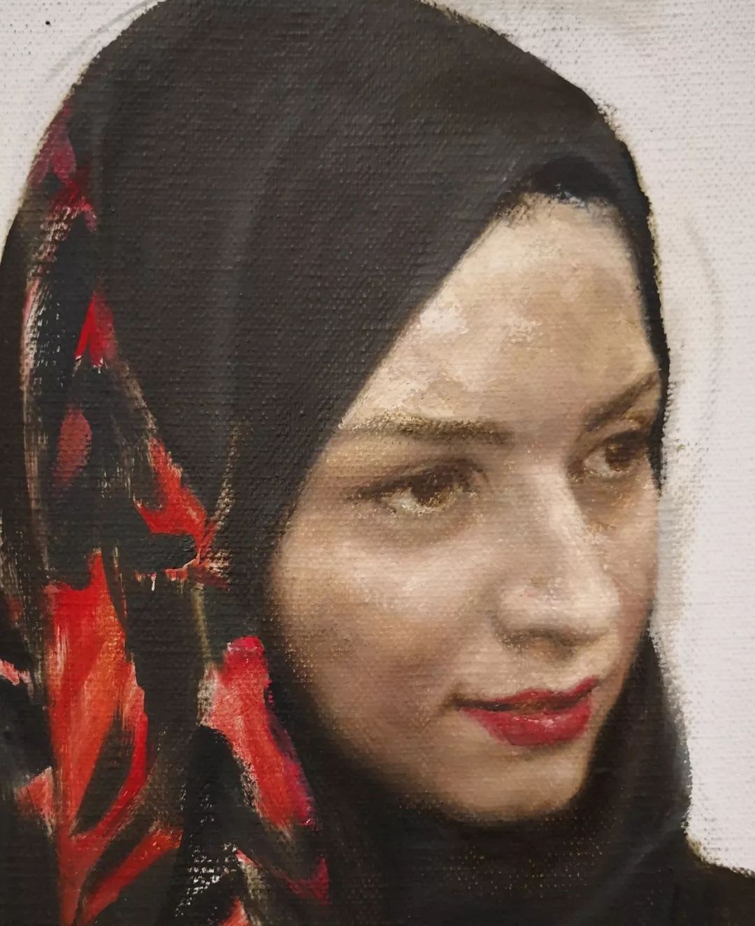 上美油画殷雄教授