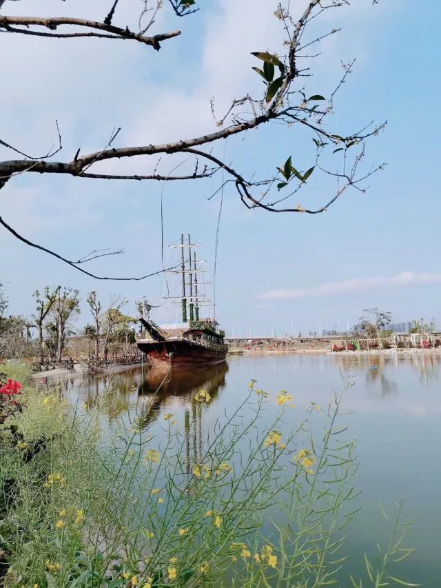 东莞最新网红休闲胜地128元抢东江印象生态园观光票海上丝路长廊印象