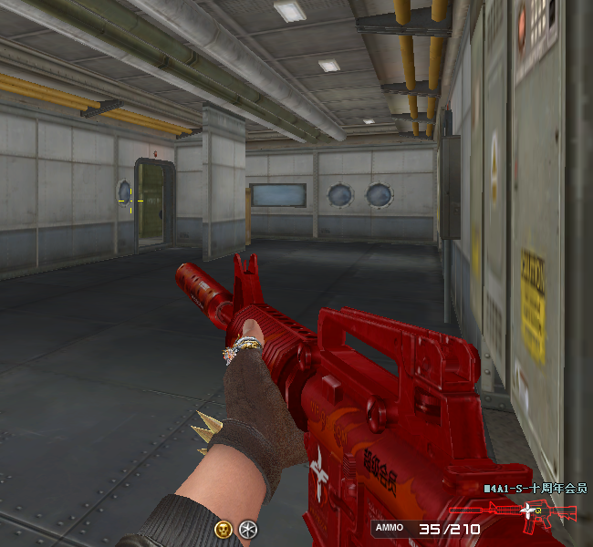 穿越火线4把颜值高的消音m4翡翠不常见红魔谁还记得