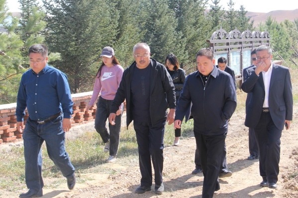 朱成帮首先深入桃合木苏木桃合木嘎查村部,通过听取