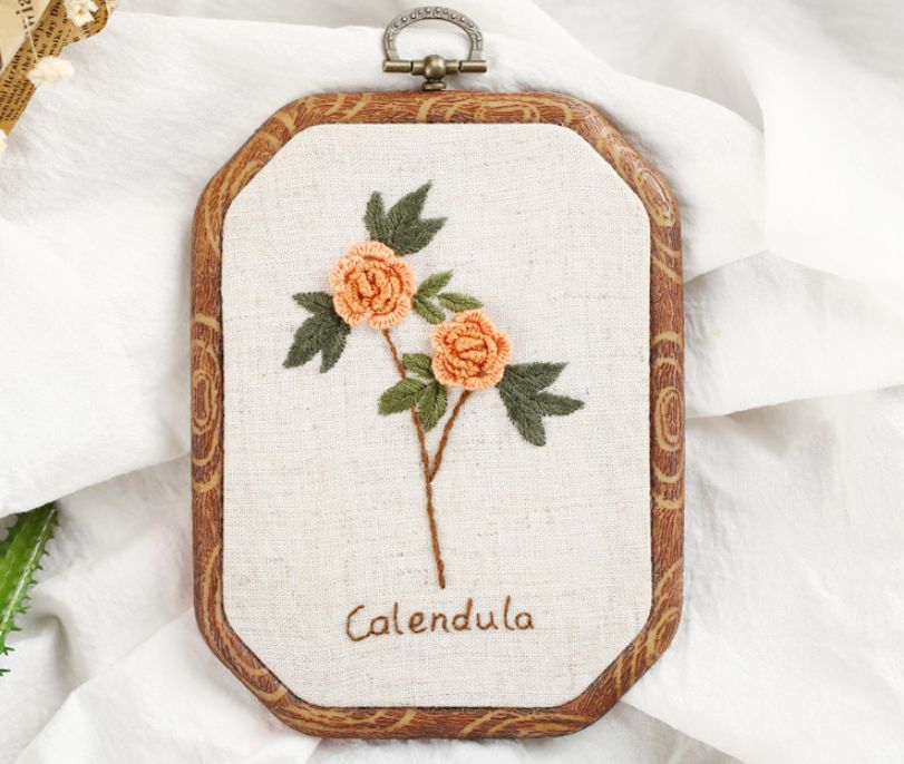 吹爆朋友圈学会卷线绣什么花都能绣了附教程