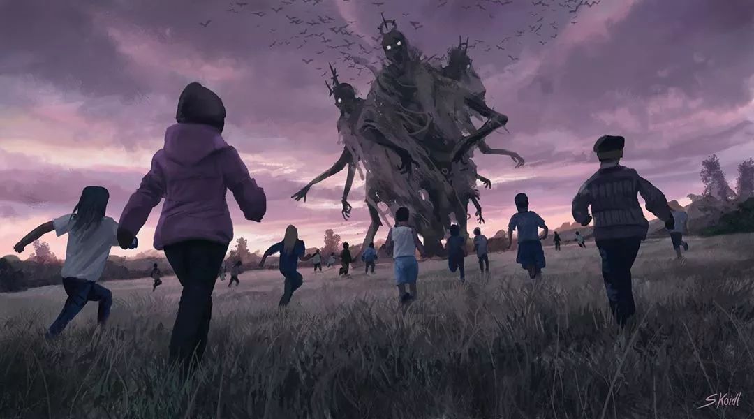心惊胆颤!一起走进奥地利插画师的恐惧世界_koidl