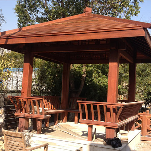 印尼菠萝格凉亭材料定做加工的要看些什么三根实业每日一答