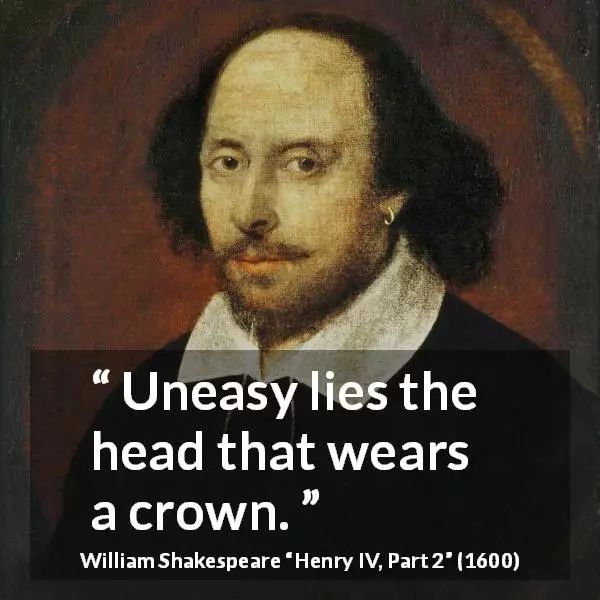 this saying is a line from the play king henry the fourth, part