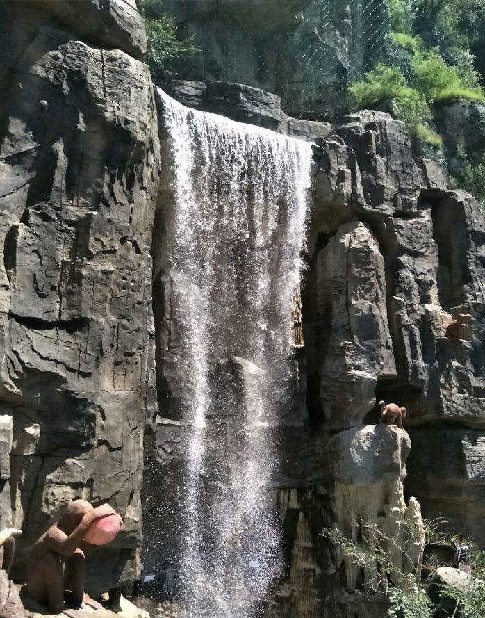 北京房山十渡天河谷高山滑水