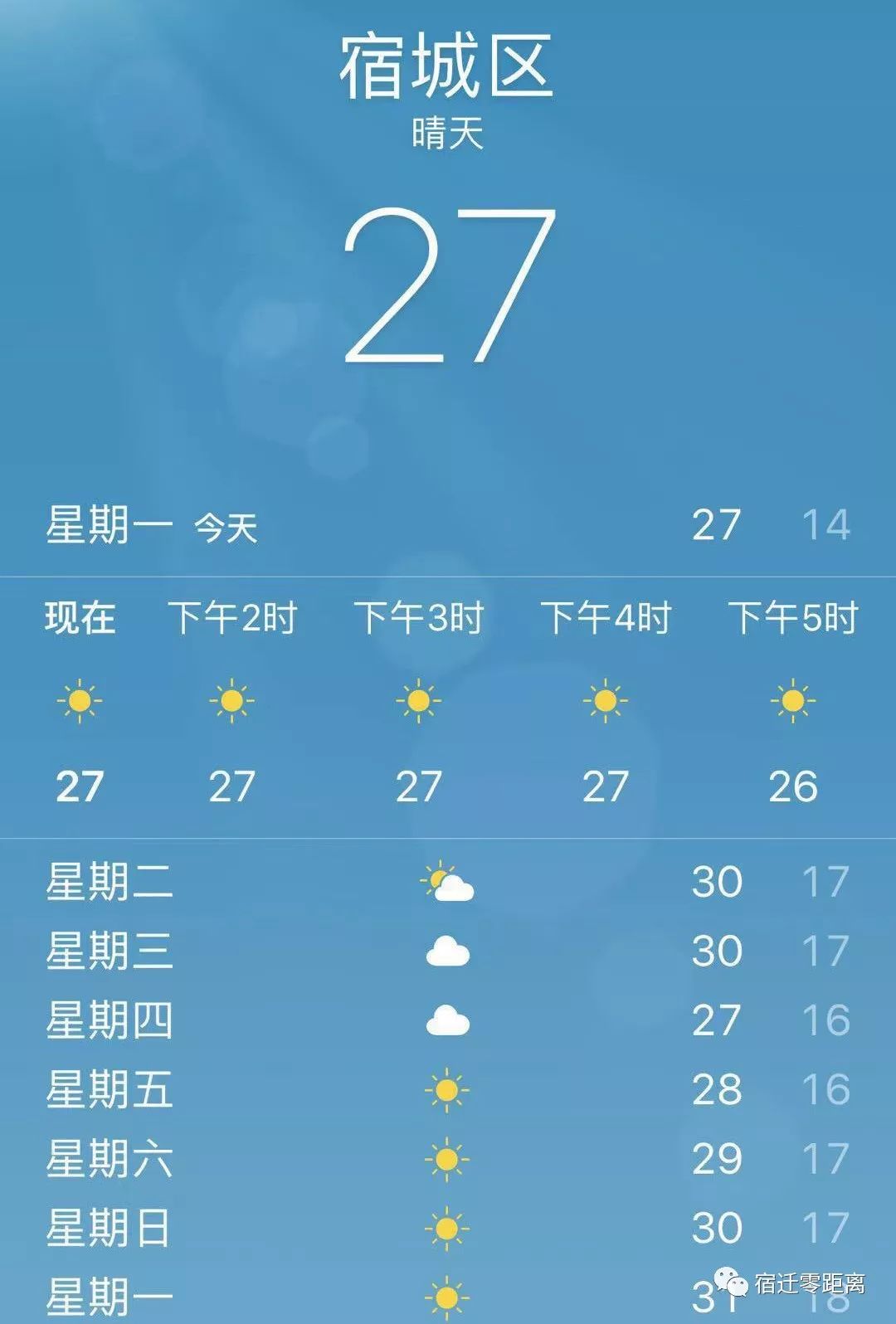 江苏宿迁天气预报图片