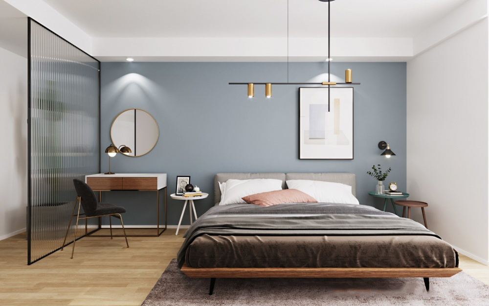 131㎡现代北欧风格精装房改造发挥空间使用的灵活性