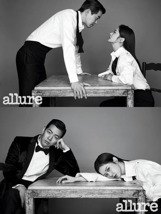 sbs新剧 《vip》男女主演李尚允与张娜拉近日携手为某杂志最新一期