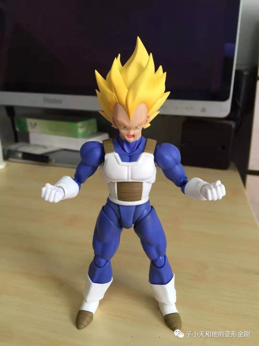 评玩具子小天硕函测评shf龙珠赛亚人的王子贝吉塔20