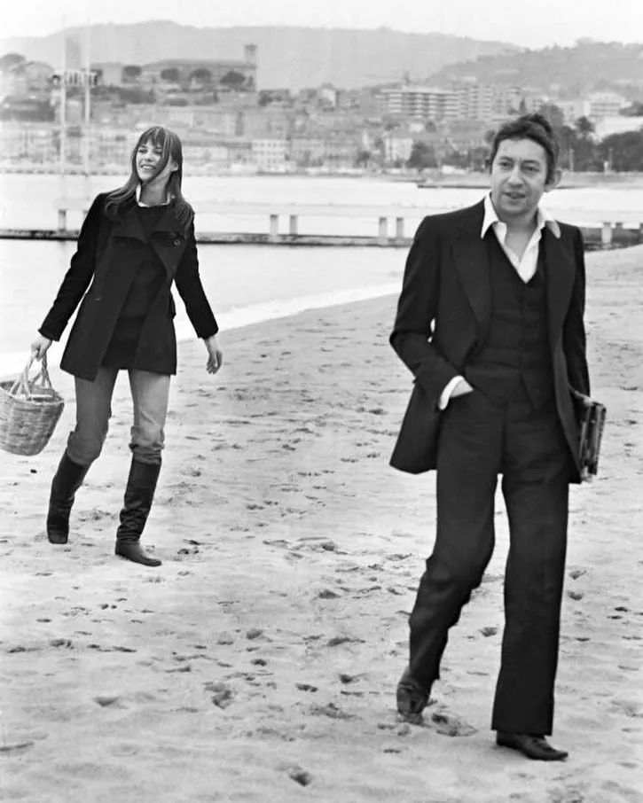 时尚icon们的终极idoljanebirkinserge的罕见情侣穿搭图鉴