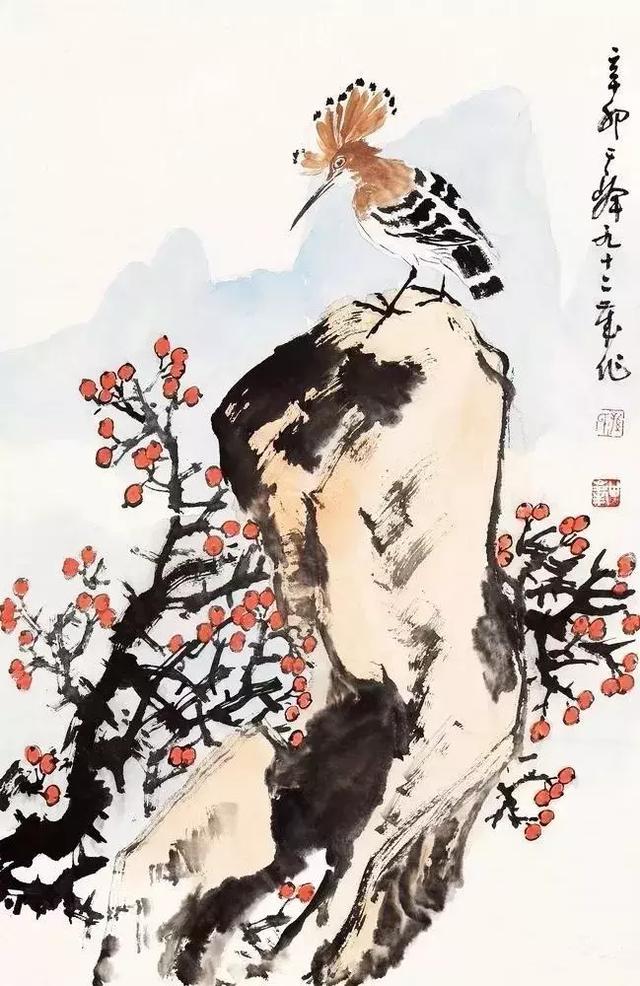 书画名家孙其峰花鸟画中的秋天