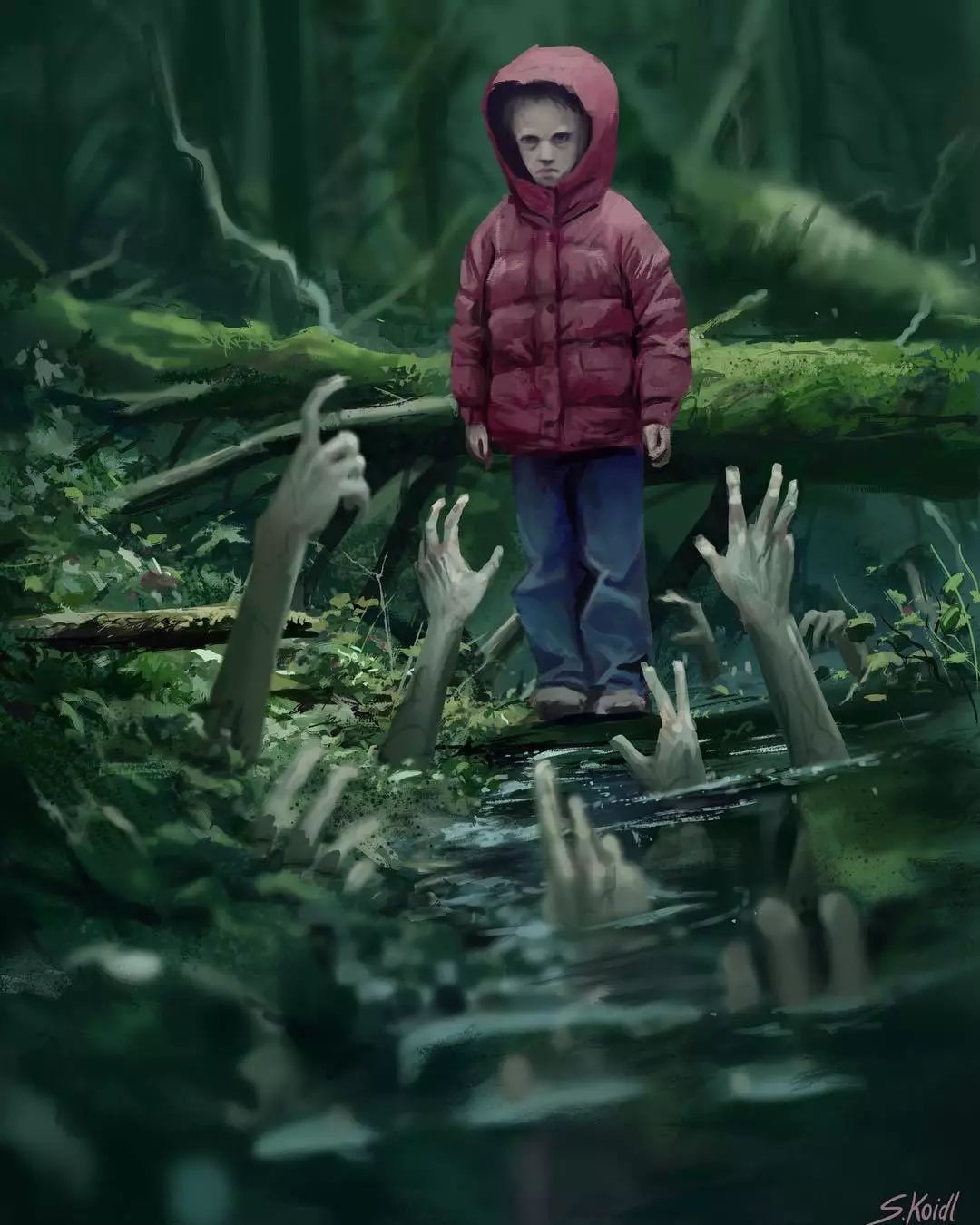 心惊胆颤一起走进奥地利插画师的恐惧世界