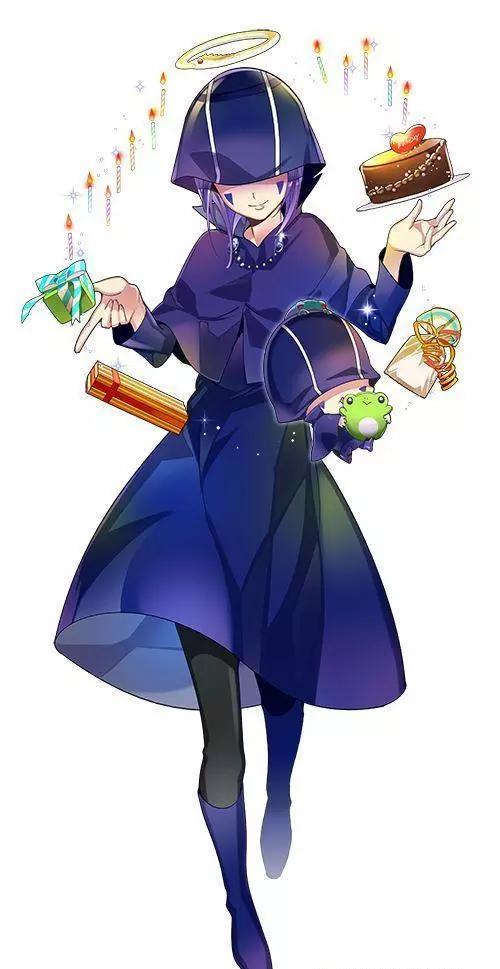 家庭教师玛蒙的50个秘密彩虹之子中的一员持有靛紫色奶嘴