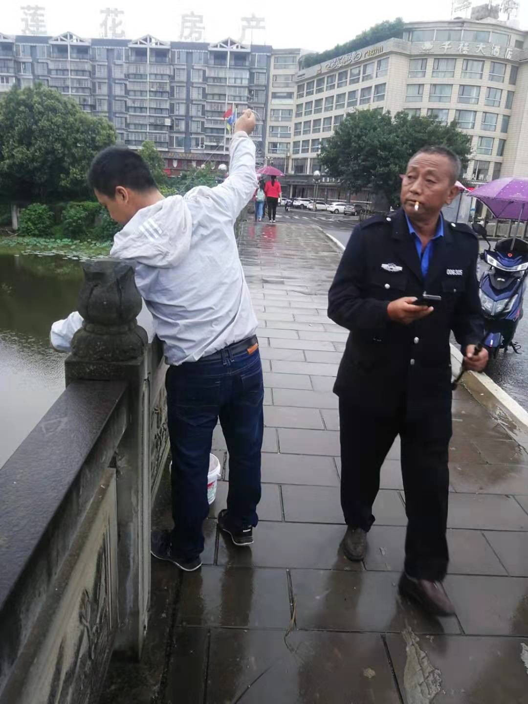 县公管局开展莲花湖垂钓专项整治行动 西充县人民政府