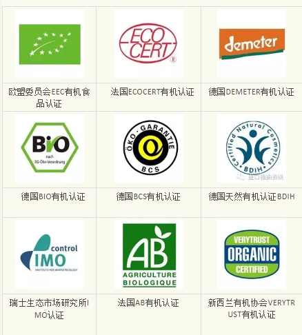 全球权威有机认证有哪些 如何辨别有机精油 标志