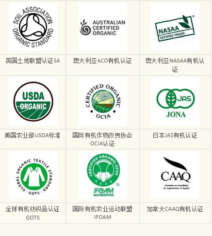 全球权威有机认证有哪些 如何辨别有机精油 标志