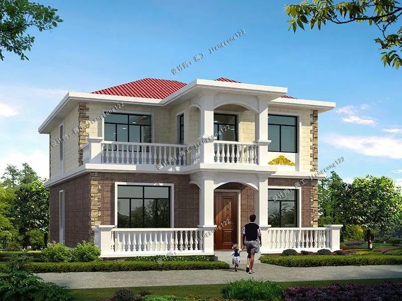 30万能建什么样的农村别墅,5款设计图告诉你,建成这样真有面