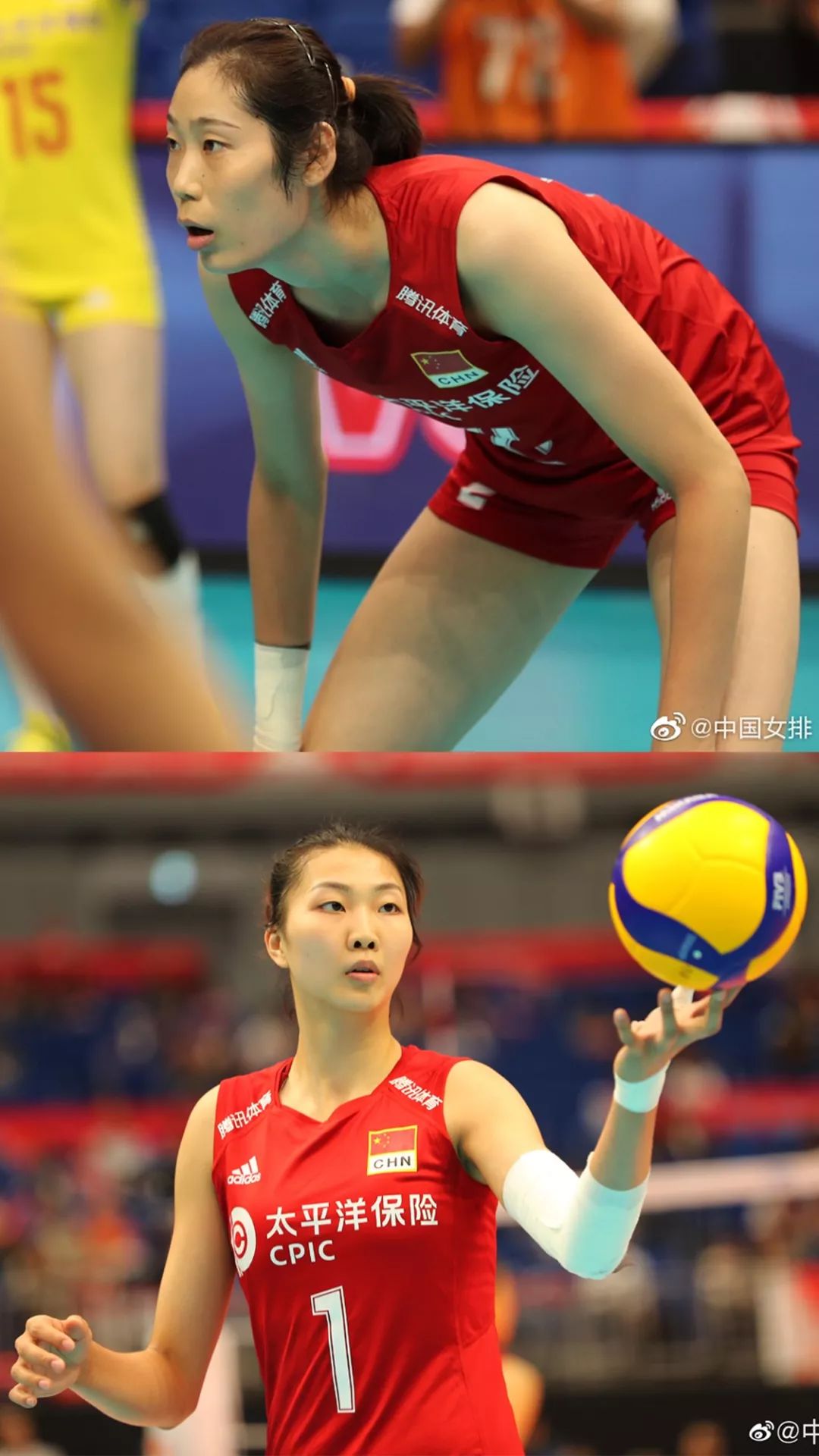 女排壁纸恭喜女排世界杯六连胜分享一组女排队员的高清壁纸