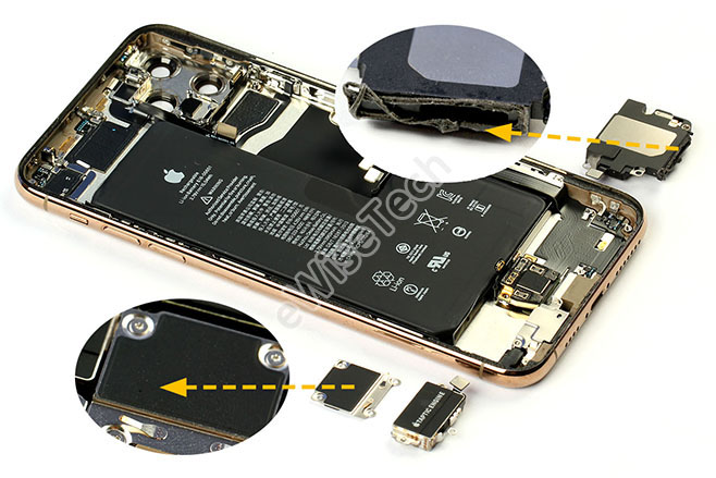 e拆解:速看iphone 11 pro max是怎么拆开的_螺丝