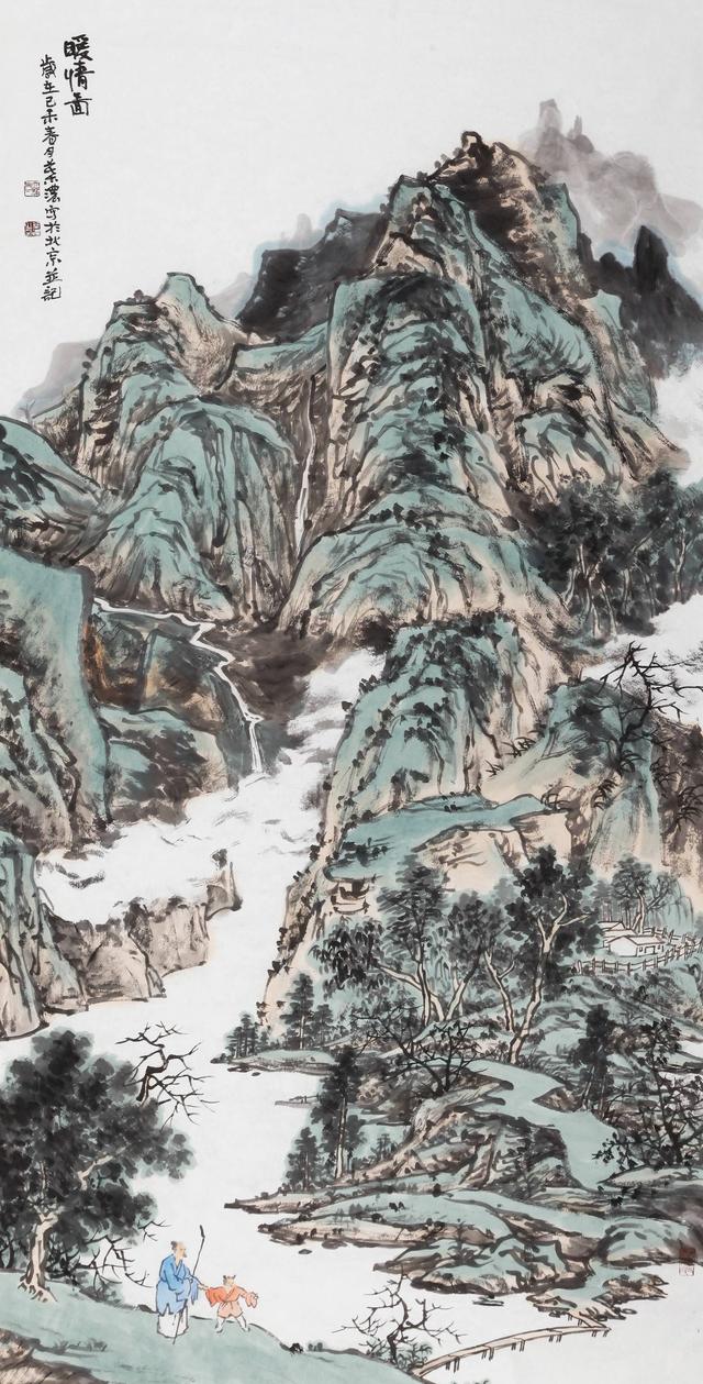 尽管万变不离其宗,但当代山水画家们包括叶浓在内,在创作手段上某