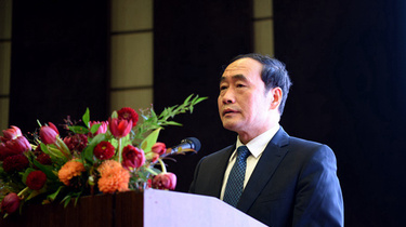 图为湖北省副省长赵海山.