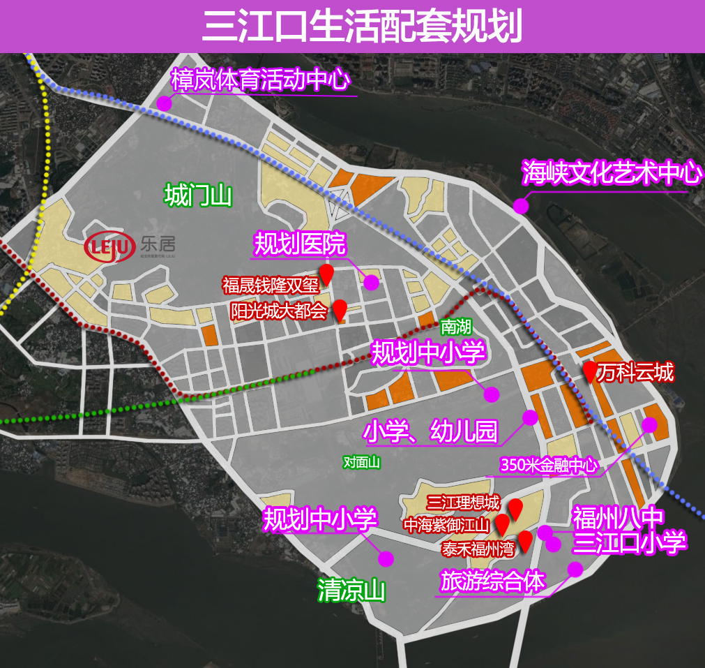 三江口开挂根本停不下来周边这些楼盘获益