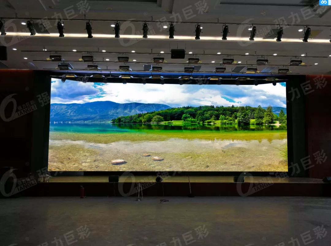 在海南做led大屏选强力巨彩找恒光彩亮用qpro系列