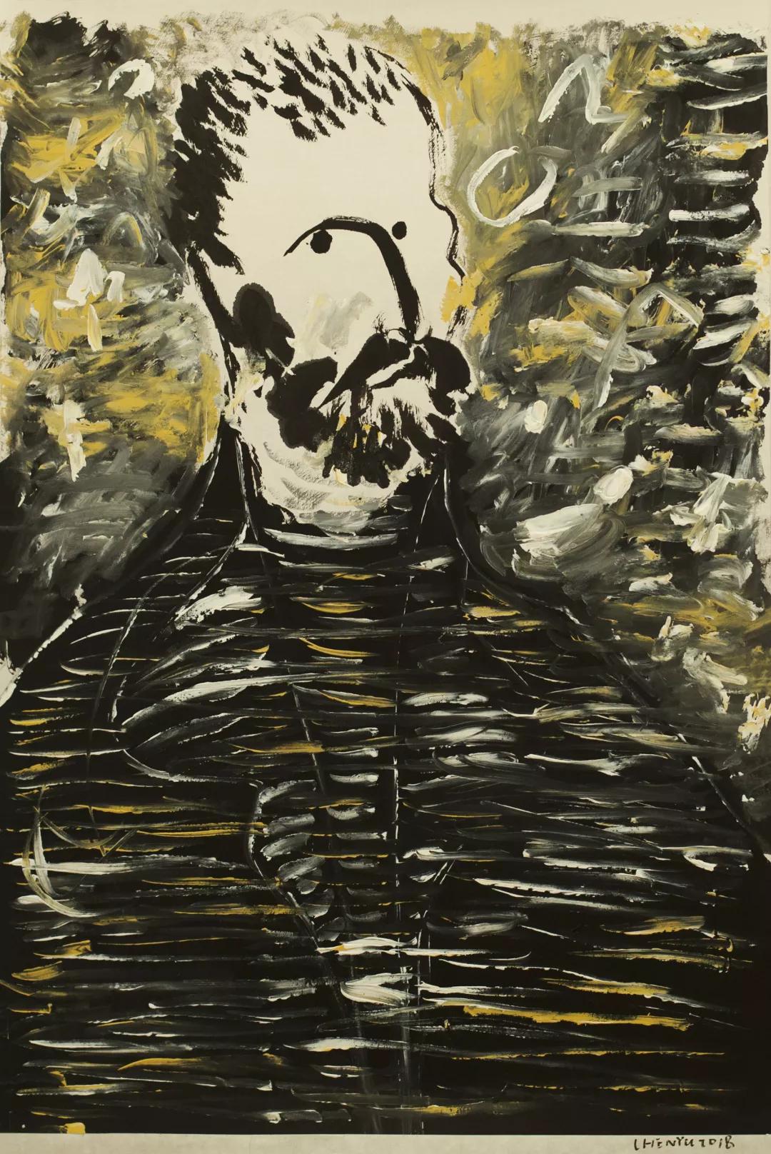 人可新展一百个梵高陈雨作品展