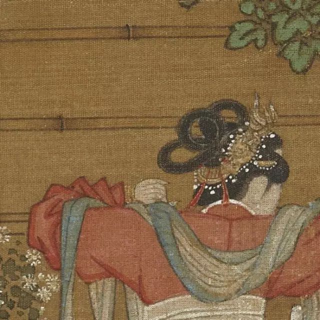 8cm,东京国立博物馆藏南宋·传刘松年《宫女图》▽绢本,设色,159.