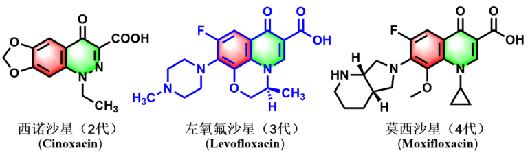 氧氟沙星结构式图片