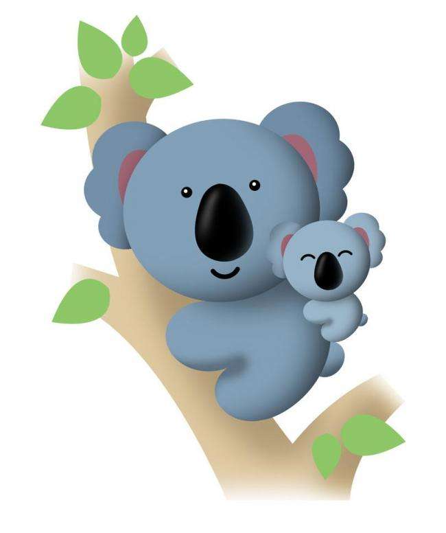 树袋熊又名考拉,无尾熊,是一种生活在澳大利亚的树栖动物,是澳大利亚