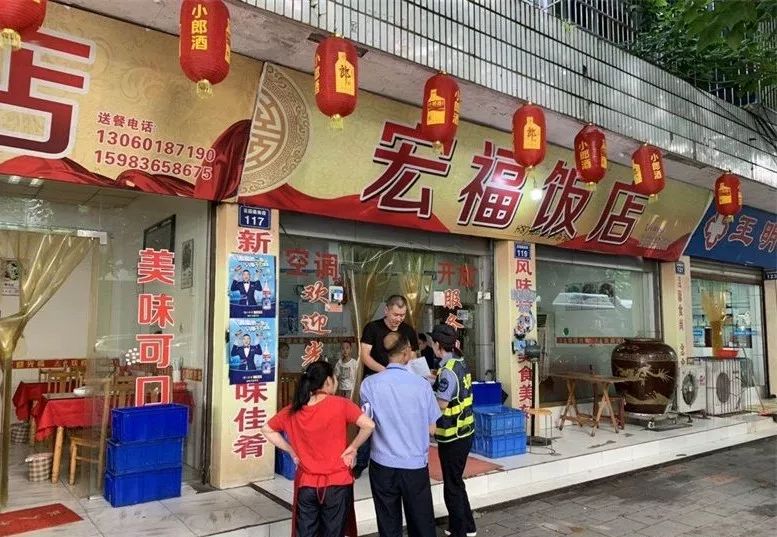 围观好吃街变身江油最靓街你感慨吗