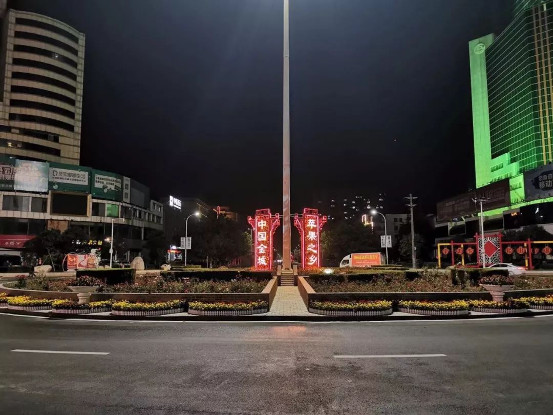 67【城市亮化】夜色金城美如画_灵宝