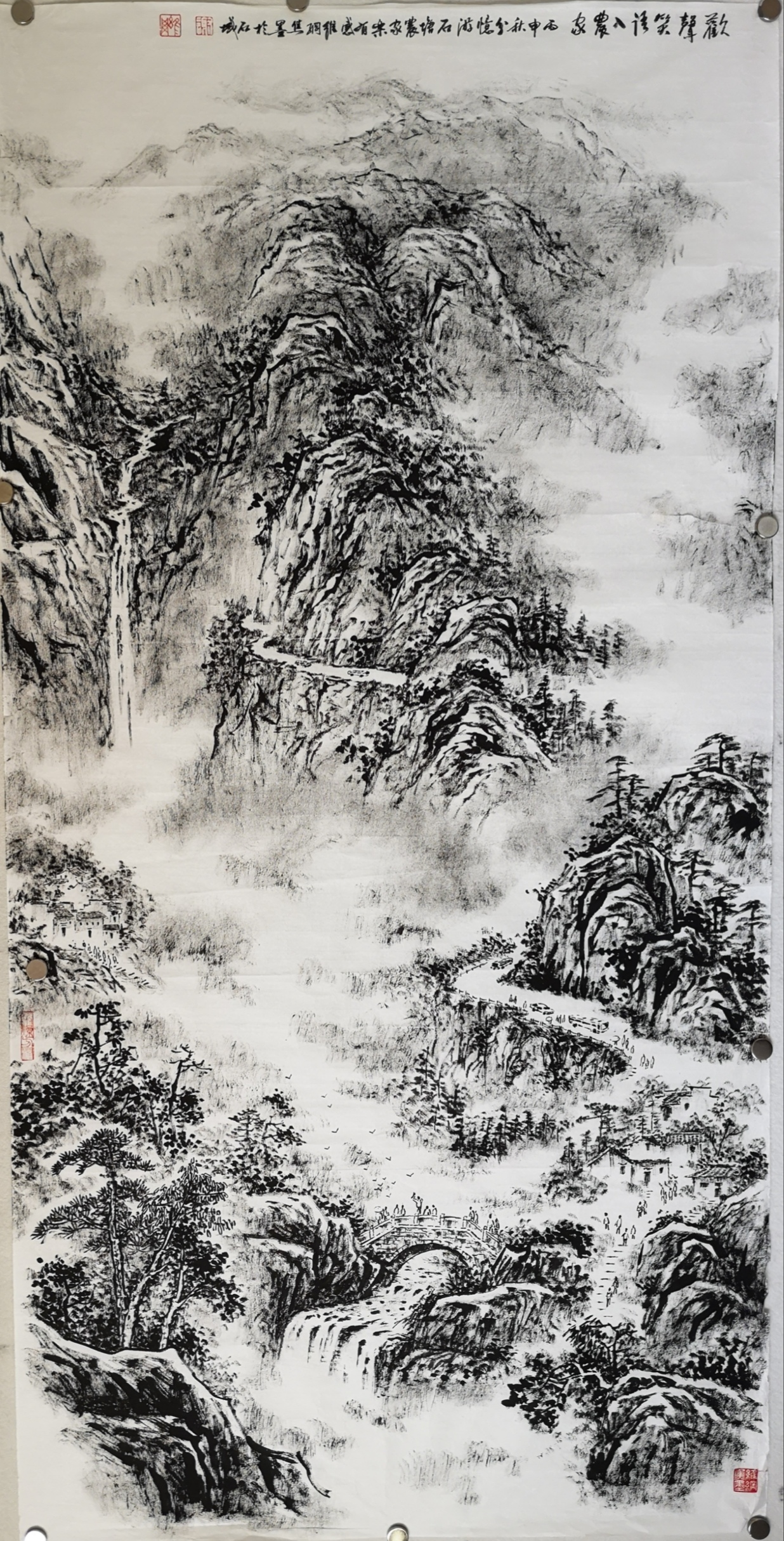 谢维纲作品|九华山第二届国学国际书画艺术节入展艺术家作品展播