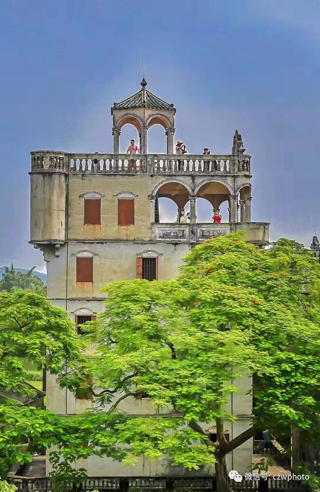 旅游摄影拍摄花絮新会葵林香厂开平碉楼两天摄影创作团