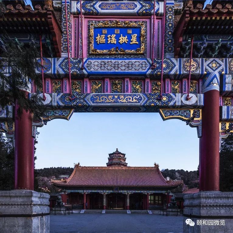 大美汉字,书爱国情怀_颐和园