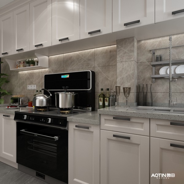 奥田集成灶:厨房装修必须考虑的5个动线布局_橱柜