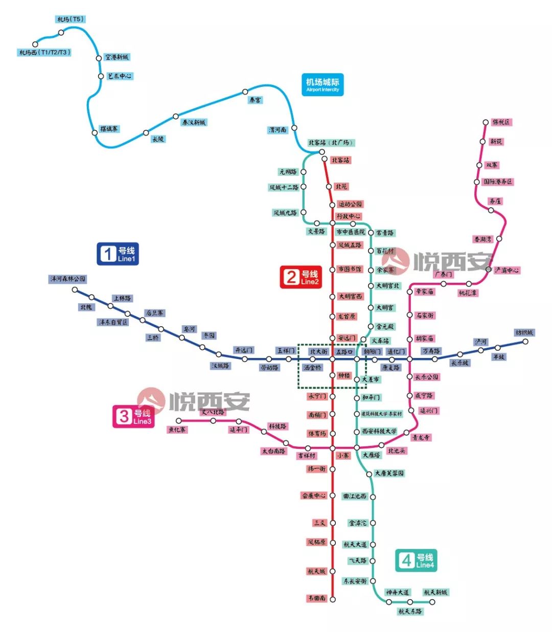西安地铁26号线线路图图片