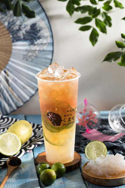 和立堂熊本熊奶茶拥有甜蜜点缀的美味