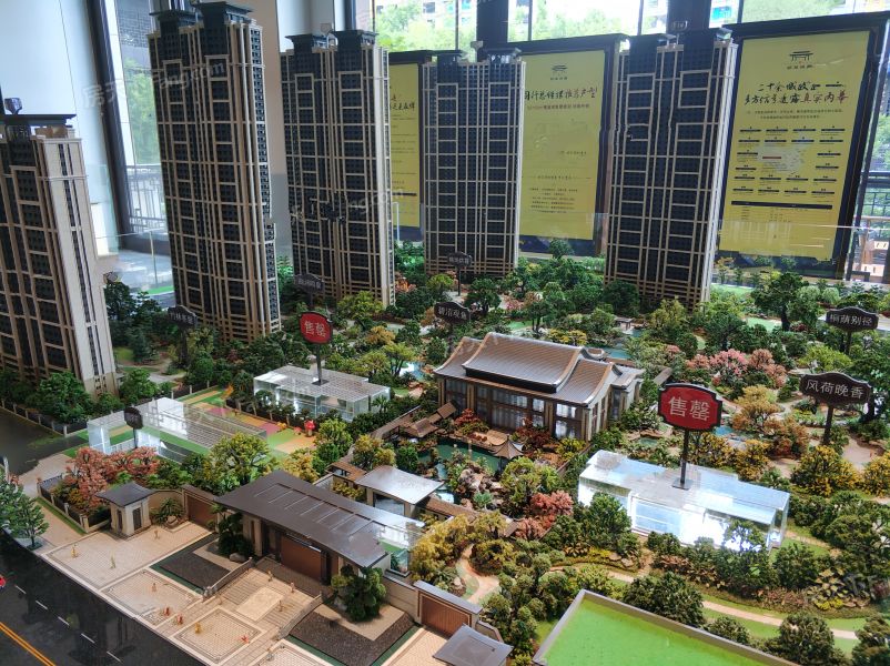 长沙神盘丨建发央著梅溪湖新中式标杆