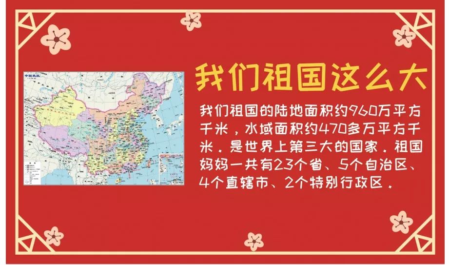 我们祖国这么大我们的首都我们的国徽我们的国旗国庆知识知多少(手动
