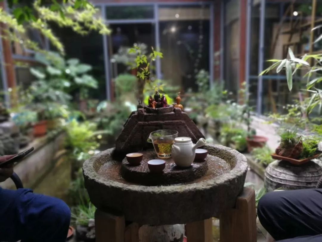 有个院子,静时读书,闲时喝茶