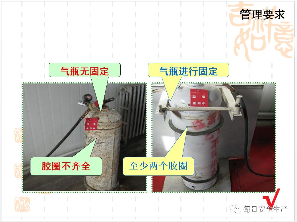 工业气瓶放置不当,相当于炸弹!_乙炔