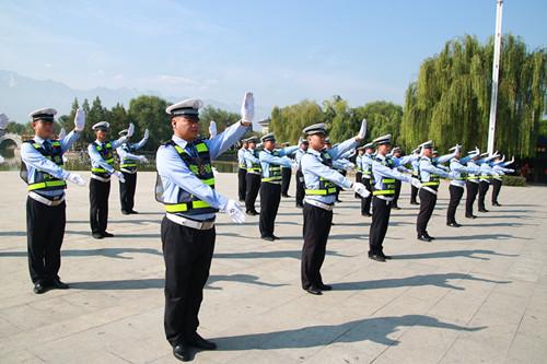 华阴交警六项机制狠抓队伍管理坚决打赢交通安保攻坚战