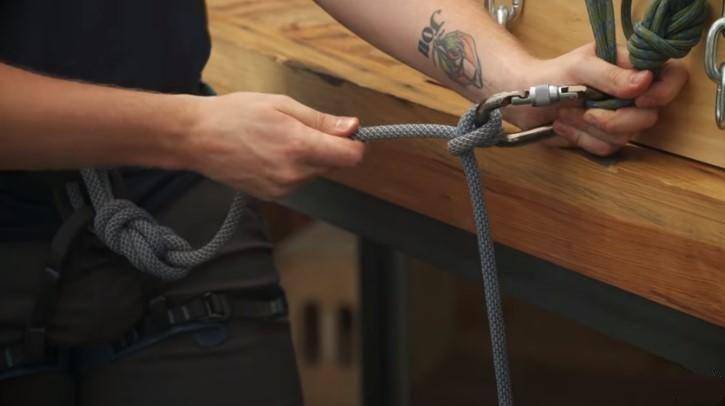 想玩攀岩先学会绳子怎么打结5种主流打结方法带走