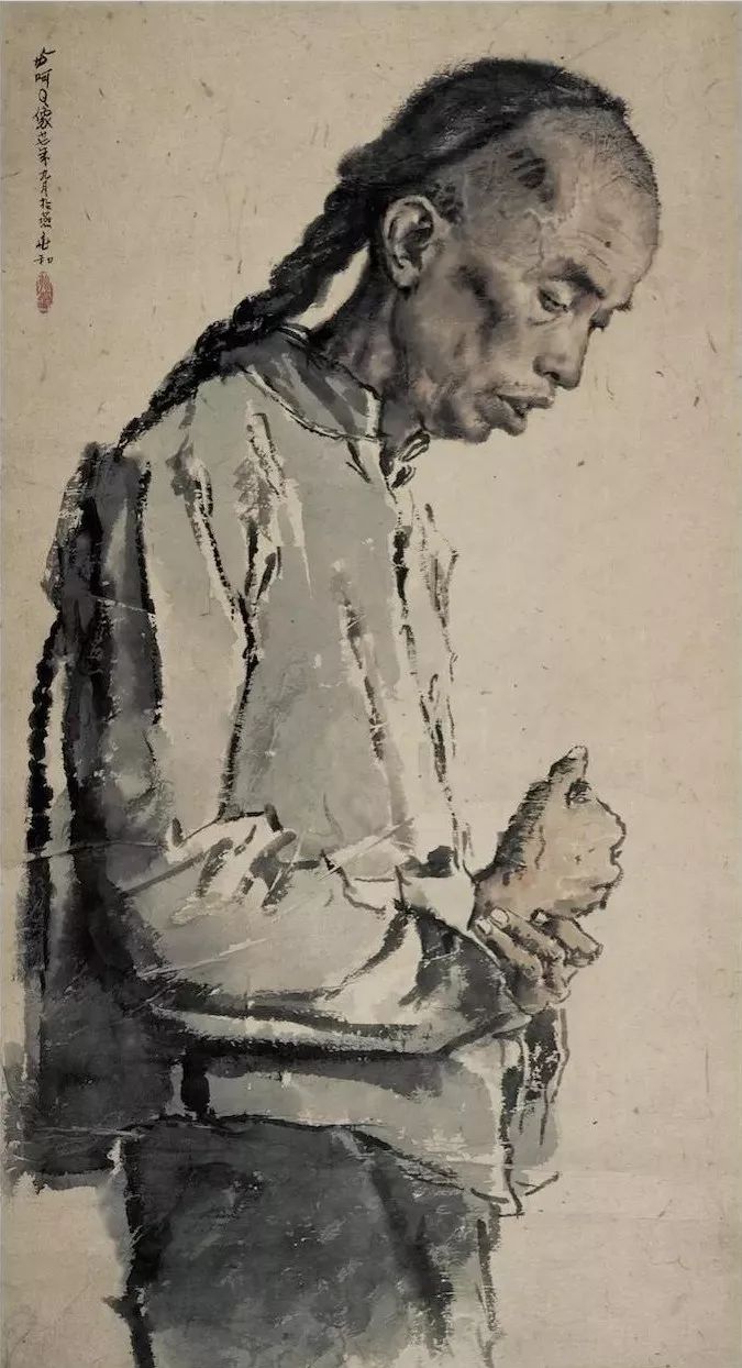 走近巨匠蒋兆和沿着鲁迅的道路走上艺术人生