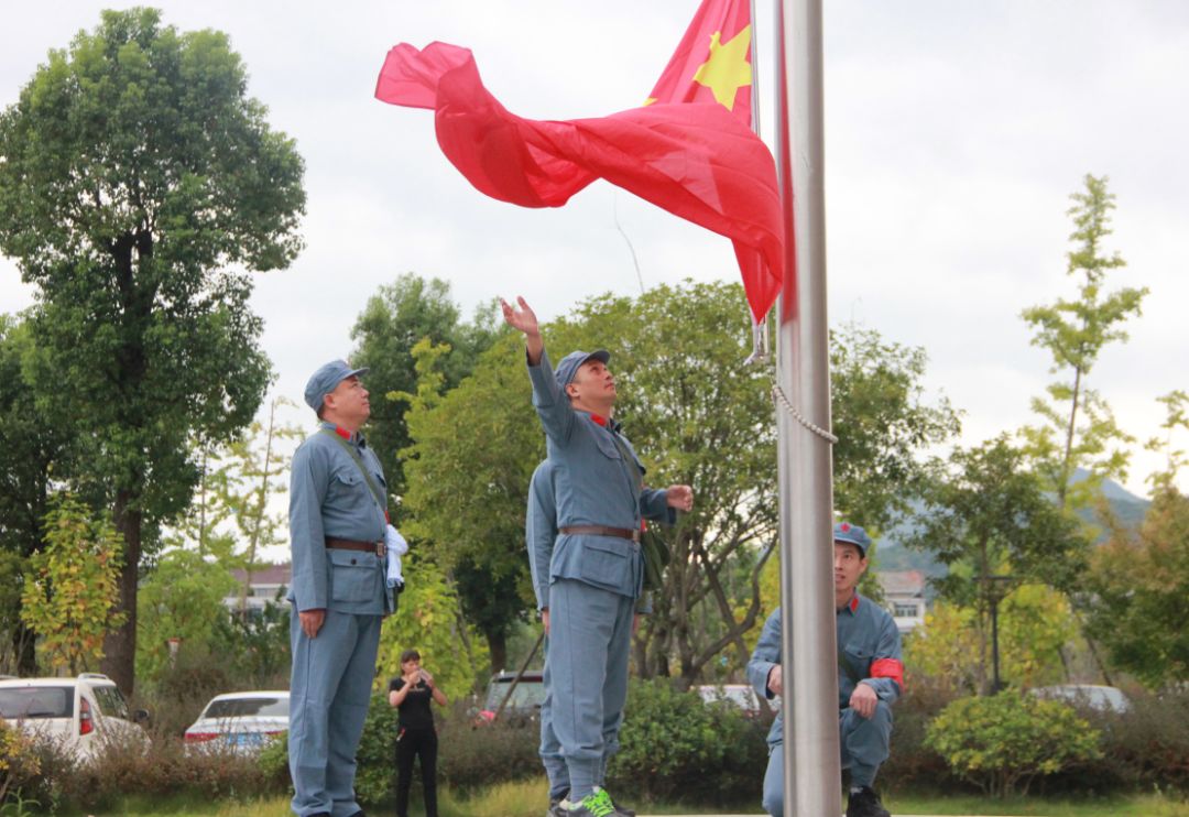 万鹿同行 · 追梦临海 | 白水洋镇迎国庆70周年 · 重走70里红军路