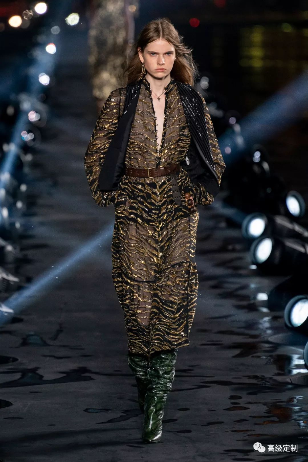 秀场直击saintlaurent的2020春夏大秀