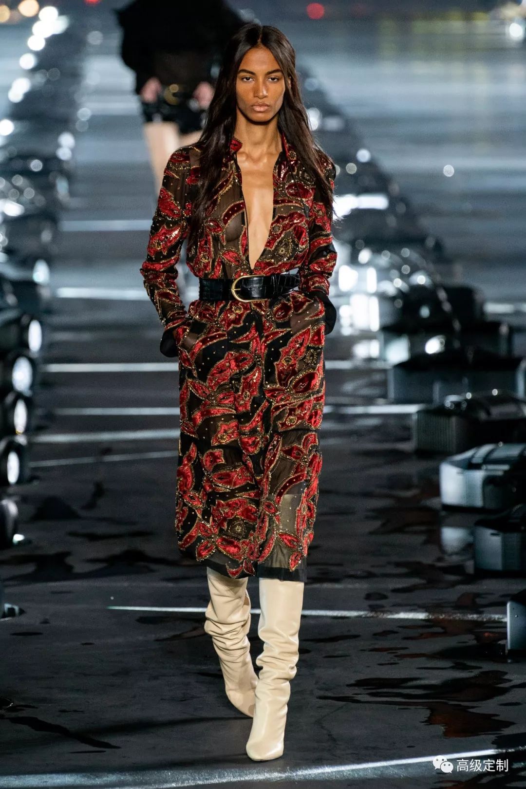 秀场直击saintlaurent的2020春夏大秀