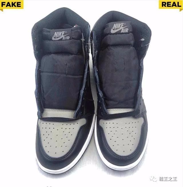教你做大神airjordan1ogshadow影子灰真假对比